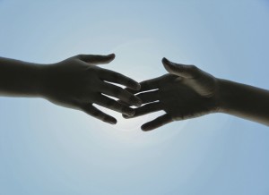 hands-touching